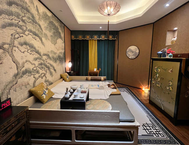 西安新城足疗减压会所环境展示（二）一种真挚的艺术生活态度