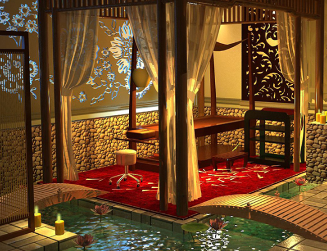 西安新城spa会所环境展示（七）专注于精英人士休闲休闲按摩文化