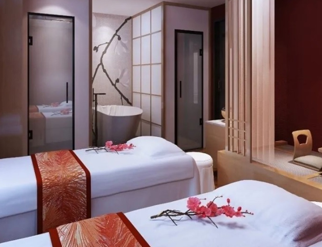 西安新城高端会所桑拿环境展示（九）快乐驿站，体验水疗